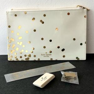 Kate Spade Confetti Dot Pencil Pouch